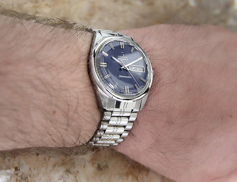 Omega Seamaster c752 Swiss Automatic SS 1968 Watch