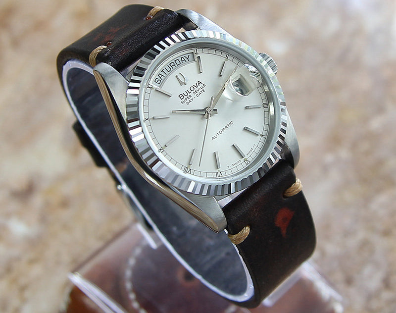 Bulova Super Seville 36mm Men's 1980 Automatic Watch