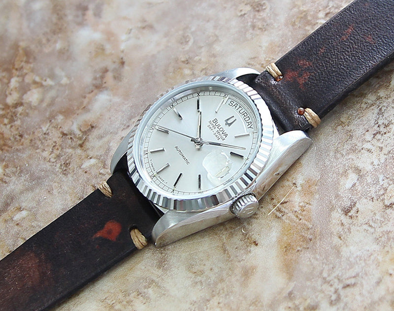 Bulova Super Seville 36mm Men's 1980 Automatic Watch