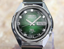 Seiko 5 Actus 6106 7690 Mens 1973 Auto 37mm SS Watch