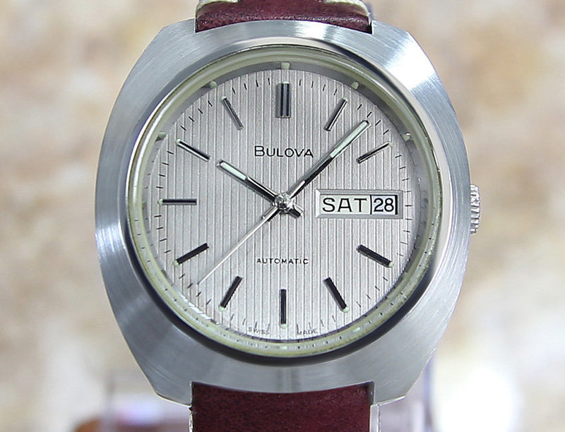 1970 Bulova Stainless Steel Men's Watch