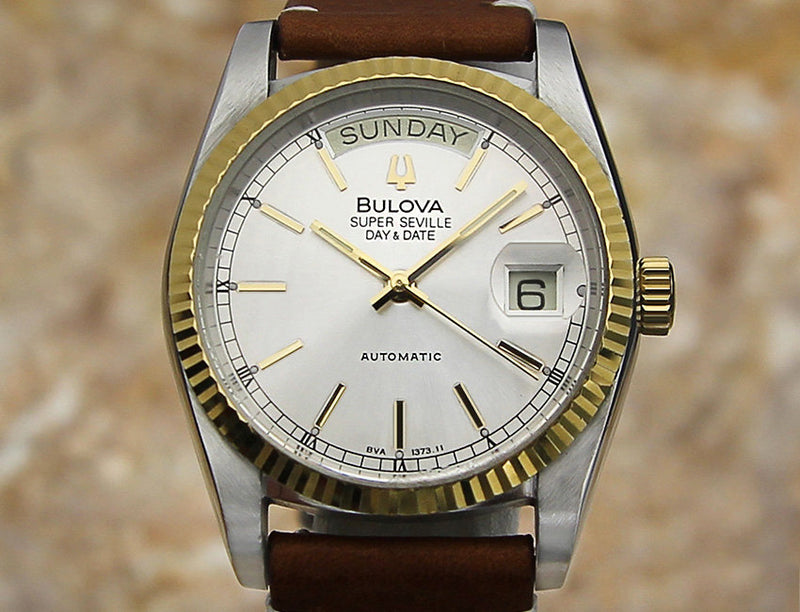 1980's Bulova Super Seville Swiss Men's Watch