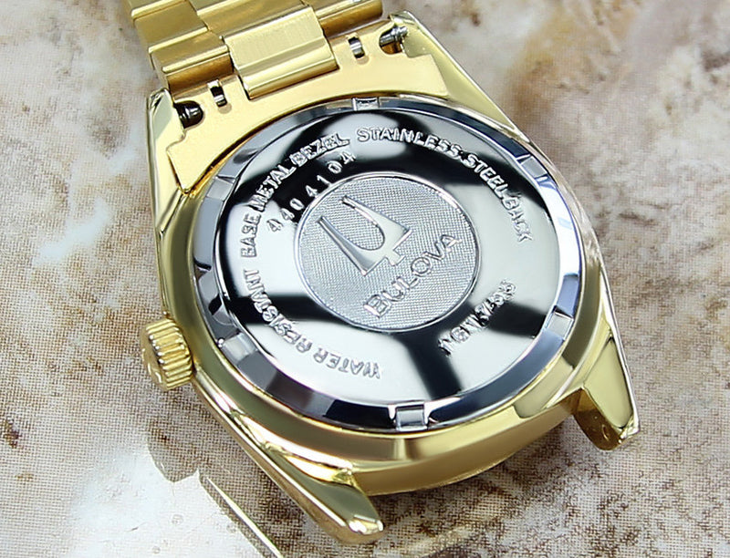 Bulova Super Seville Swiss Pristine Gold Plate Superb Quality Men's Watch