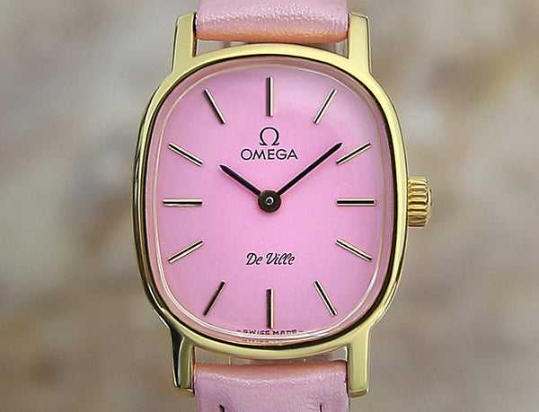 Omega DeVille Pink Ladies Watch