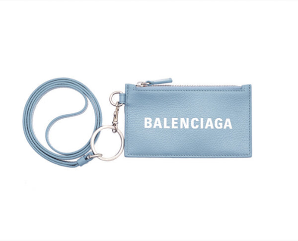 Balenciaga Keyring Cash Card Card Holder 594548_1IZI3_4791_BLUE