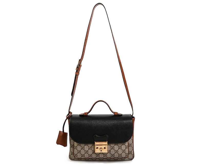 Gucci 644527 Peddlelock Small Women's Shoulder Bag (Beige)