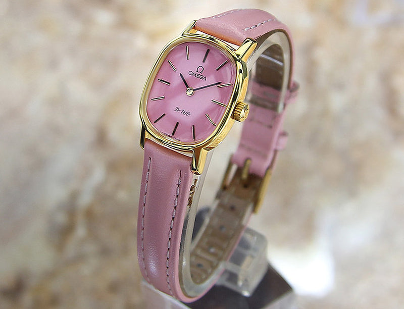 Omega DeVille Pink Ladies Watch
