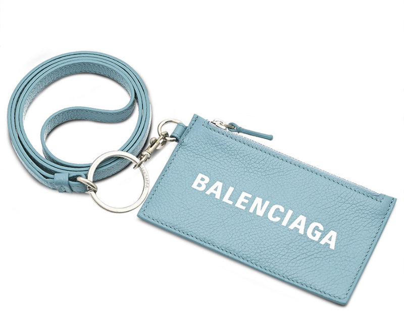 Balenciaga Keyring Cash Card Card Holder 594548_1IZI3_4791_BLUE
