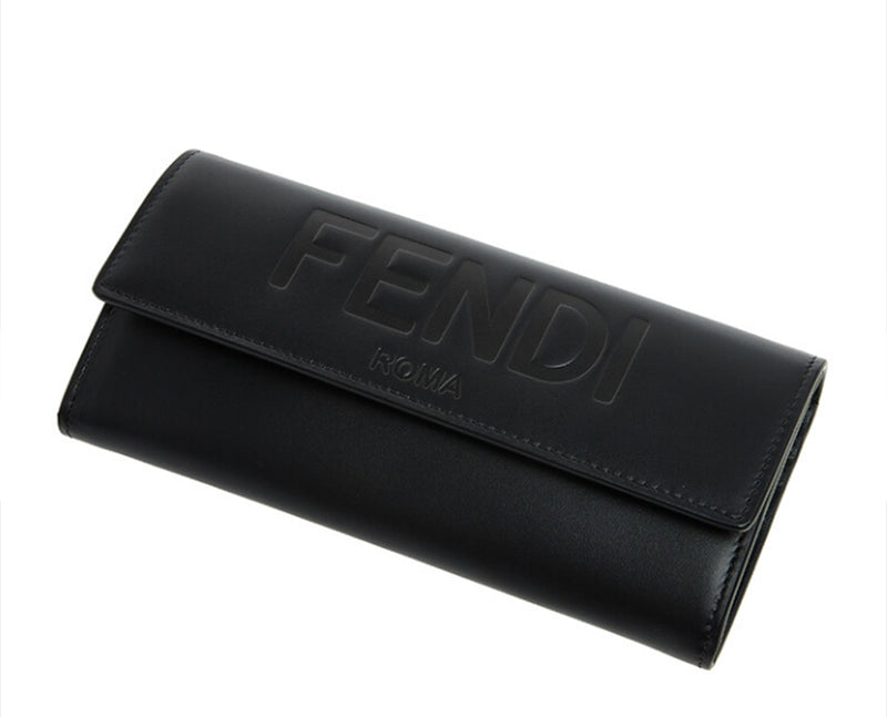 Fendi Logo Flap Long Wallet 8M0251 AAYZ F0KUR