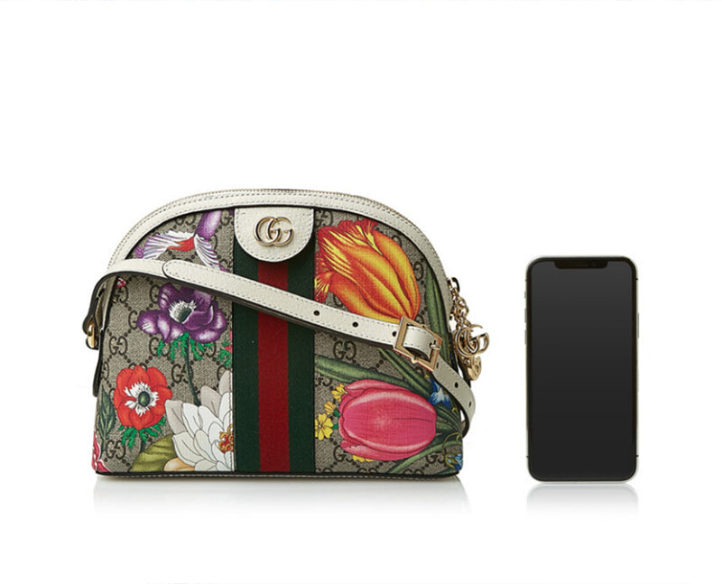 Gucci Ophidia GG Flora Small Shoulder Bag 499621 HV8AC 9759