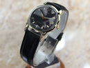 1960s Black Baylor Men's Dress Watch