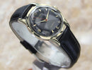 1960s Black Baylor Men's Dress Watch