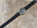 1960s Black Baylor Men's Dress Watch