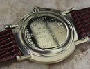 1960s Benrus 14k Solid Gold Men's Luxury Dress Watch