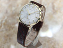 1960s Benrus 14k Solid Gold Men's Luxury Dress Watch