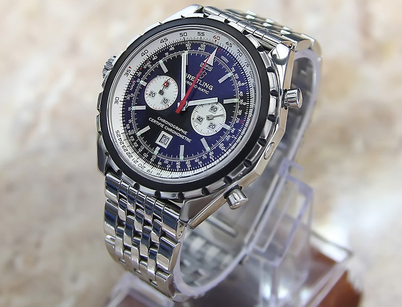 Breitling Chrono-Matic A41360 Excellent Men's Watch