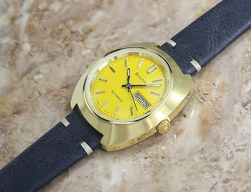 Vintage 1970's Bulova Men's 39mm Watch