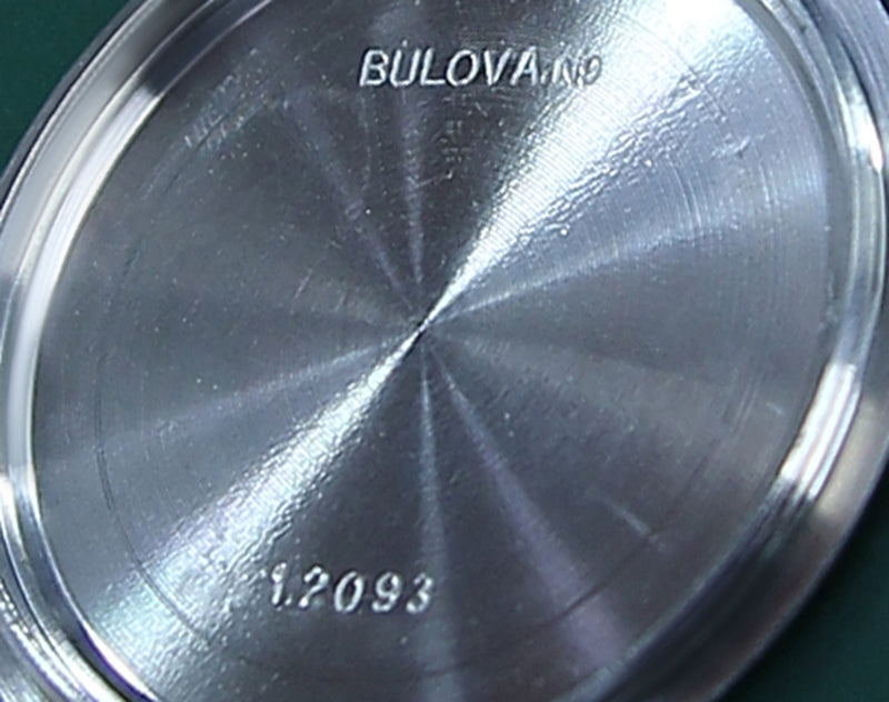 Bulova N9 1980 Vintage Auto Men's Swiss Made Watch