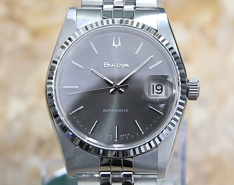 Bulova N9 1980 Vintage Auto Men's Swiss Made Watch