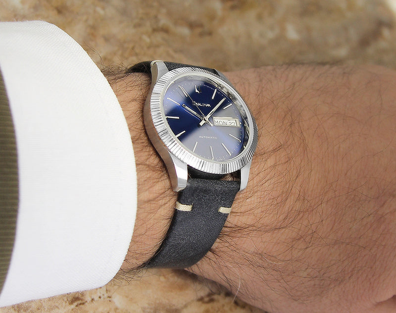Bulova N8 Swiss Made Day Date Automatic Men's Watch