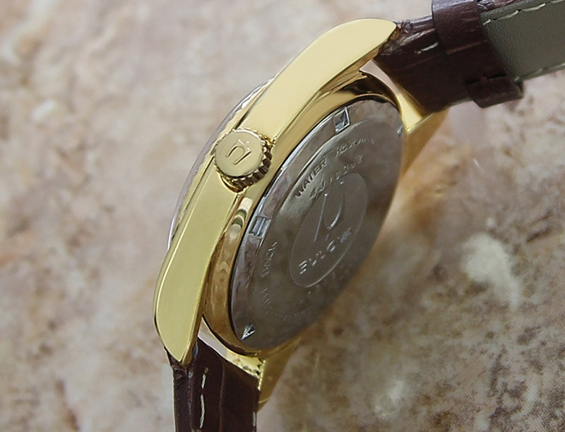 1980's 36mm Bulova Super Seville Swiss Made Men's Watch