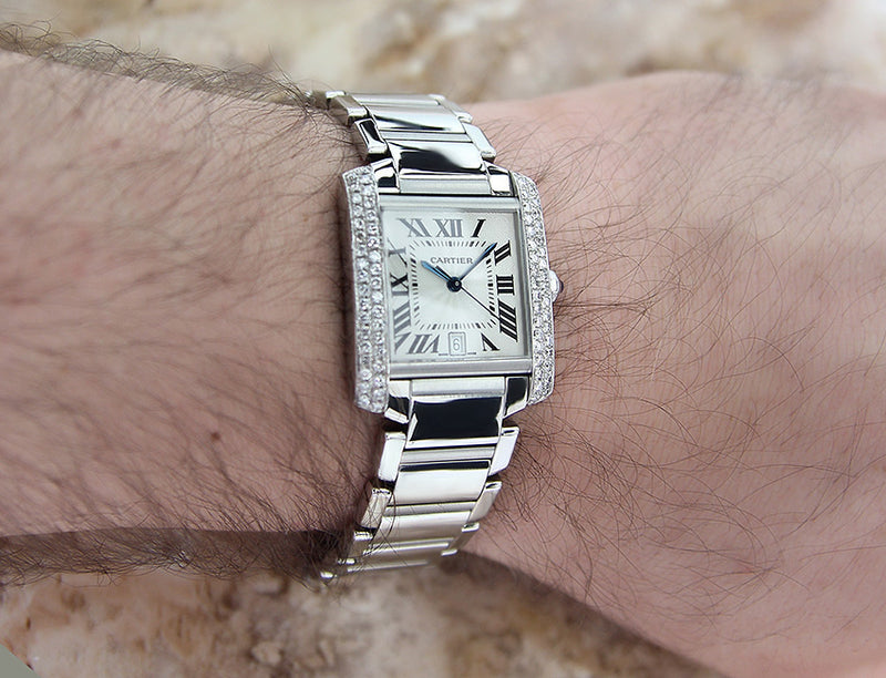 Cartier Tank Francaise 2302 Men's Watch
