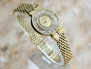As New Chopard Happy Diamonds 18k Gold Ladies Watch