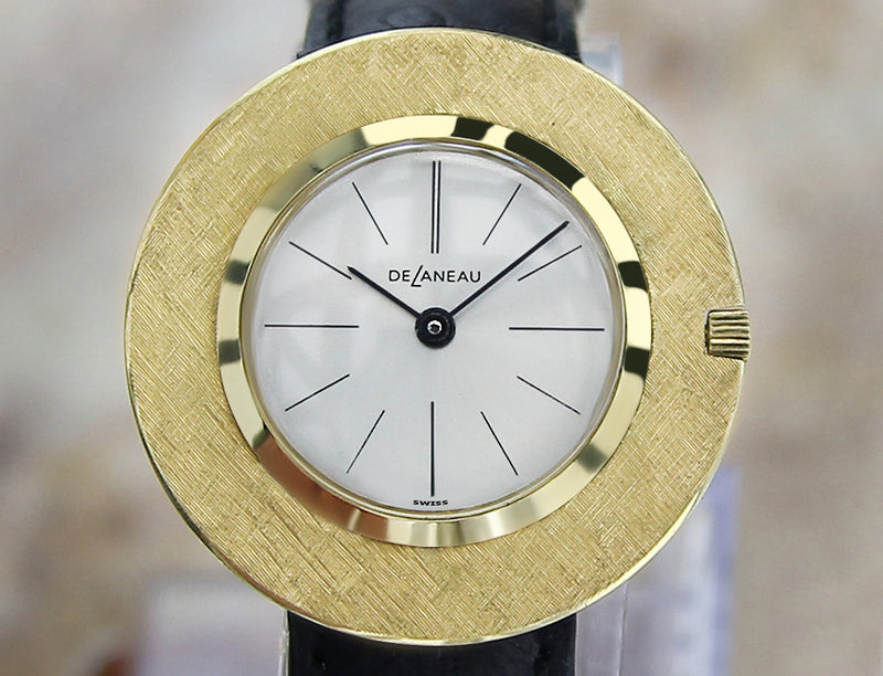 De Laneau 18k Solid Gold Men's Watch