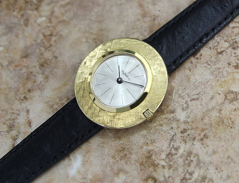 De Laneau 18k Solid Gold Men's Watch