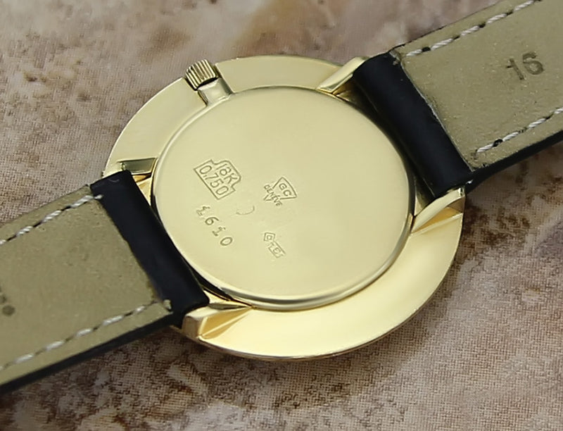 De Laneau 18k Solid Gold Men's Watch