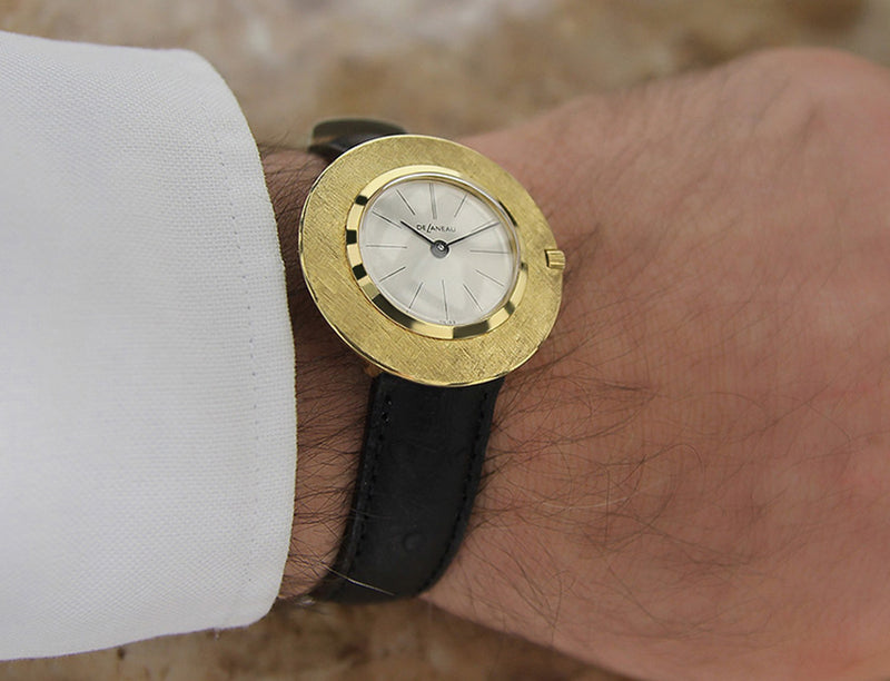 De Laneau 18k Solid Gold Men's Watch