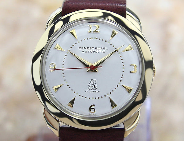 Ernest Borel Auto 1960 Swiss Made Men's 17 Jewels Watch