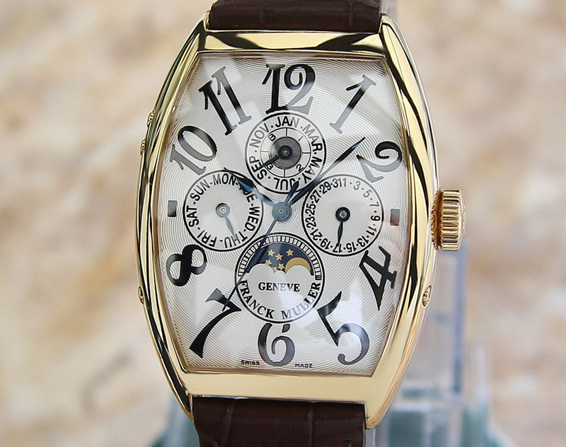 Franck Muller 6850 18K Solid Gold Men's Investor Grade Mint Watch