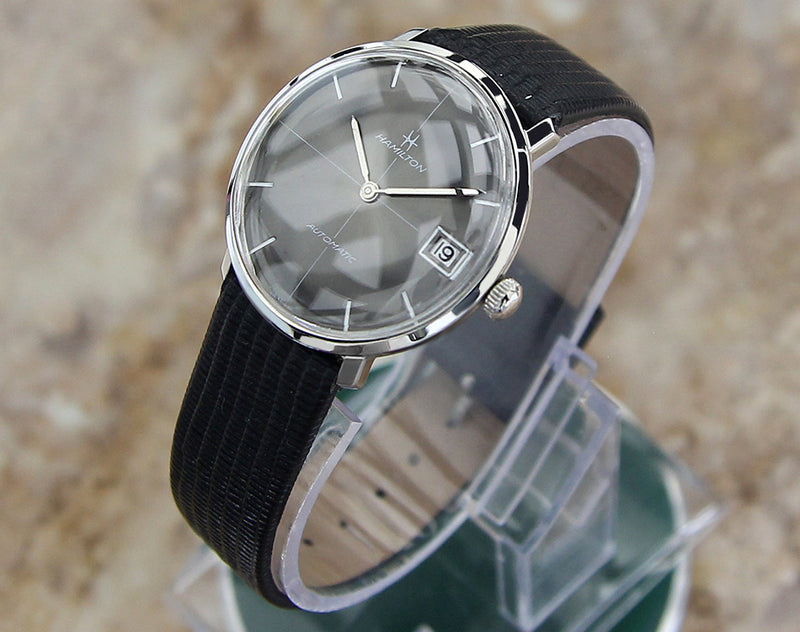 Hamilton Buren Rare 1960s Swiss Made Auto SS 35mm Men’s Watch