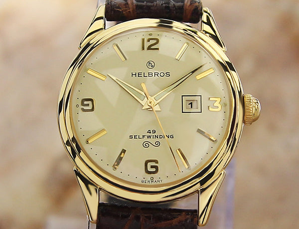 Helbros Vintage 34mm Men's Watch