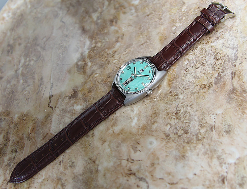 Rado 1960s New Green Horse Rare Automatic Swiss Watch