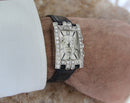 Harry Winston Avenue Diamond 18k White Gold Large Investment Grade Watch