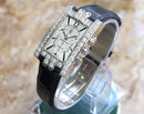 Harry Winston Avenue Diamond 18k White Gold Large Investment Grade Watch
