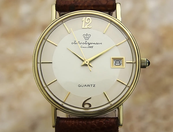 Jules Jurgensen 14k Solid Gold Men's Watch