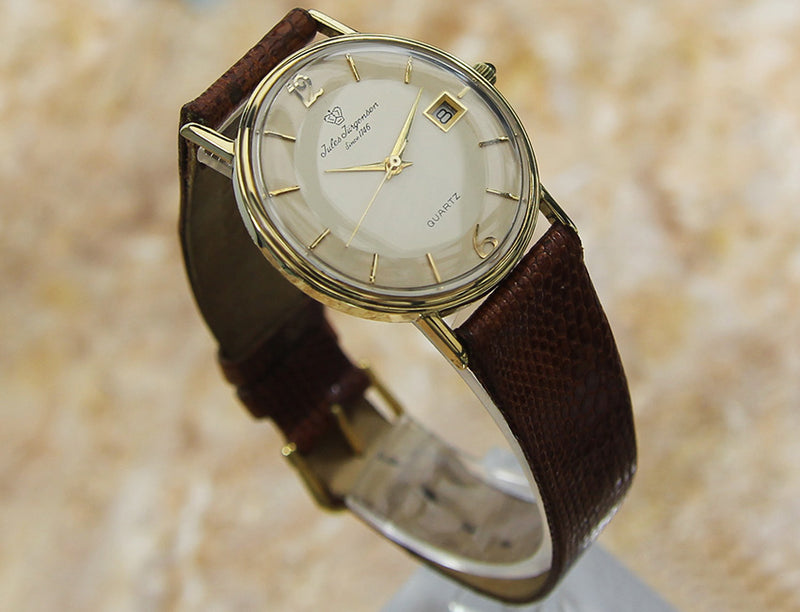 Jules Jurgensen 14k Solid Gold Men's Watch