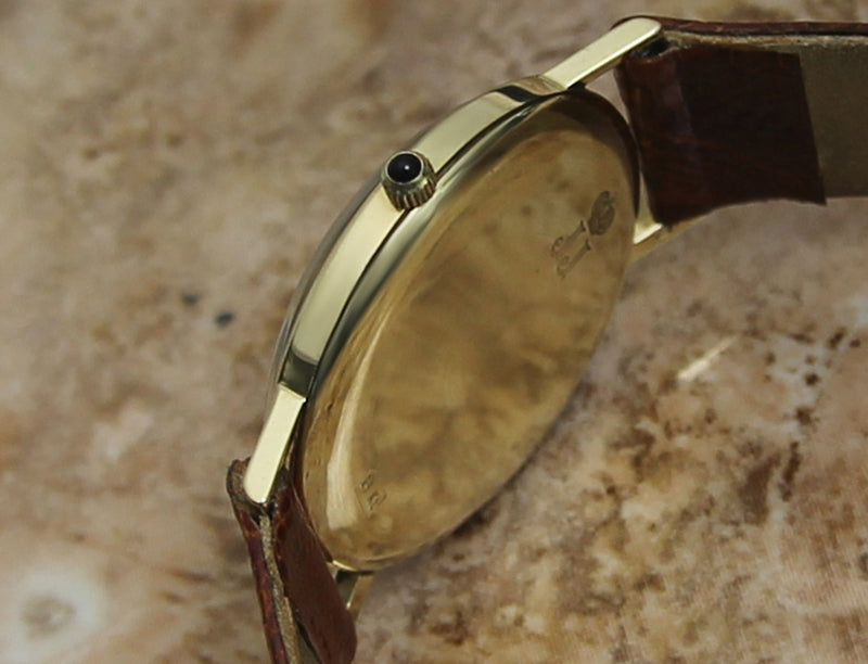 Jules Jurgensen 14k Solid Gold Men's Watch