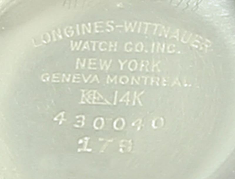 Longines 430040 Solid 14k Gold Men's 35mm Watch