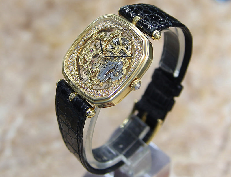 Loyal Watch Co Rare Original Swiss Made Skeleton Men’s Watch c 2000
