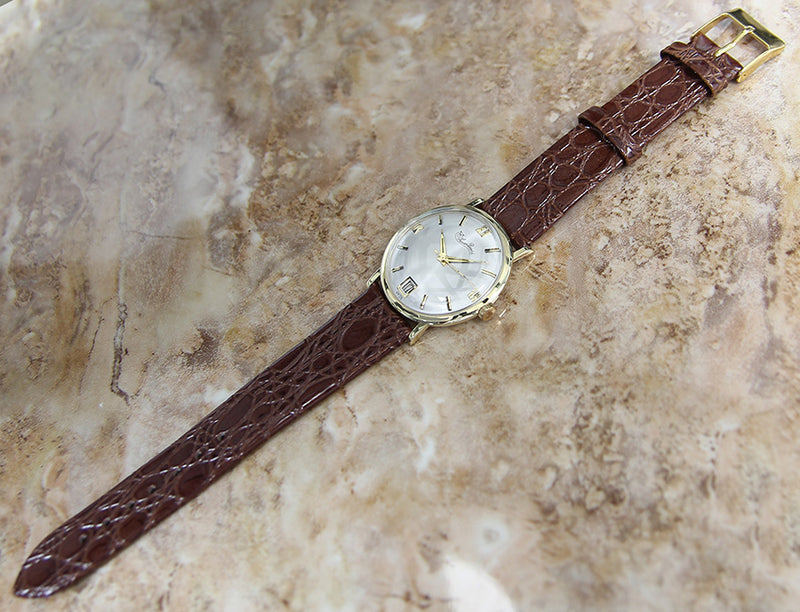 Lucien Piccard 18k Gold Men's Vintage Watch