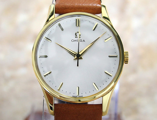 Omega Cal 283 Gold Filled Swiss 35mm Mens 1950s Watch