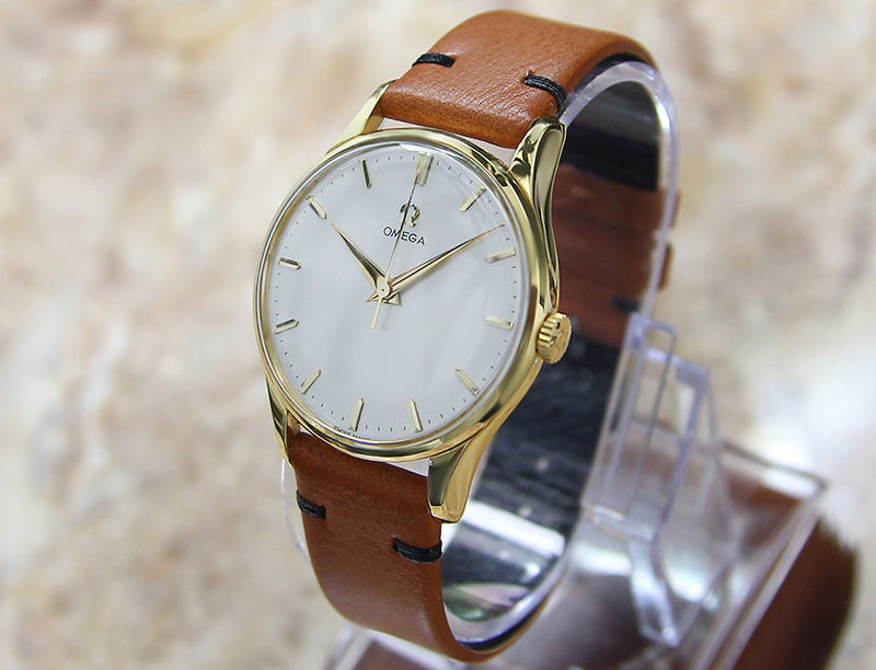 Omega Cal 283 Gold Filled Swiss 35mm Mens 1950s Watch