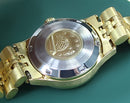 Omega Constellation 25mm Ladies 18k Gold Bezel SS 1965 Watch