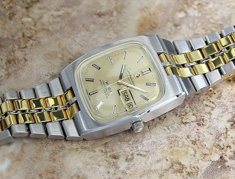 Omega Constellation Men's Watch -Golden Dial
