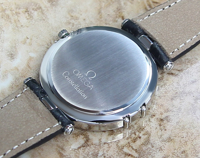 Omega Constellation Diamond Day Date Men's 1990 Mint Luxury Watch