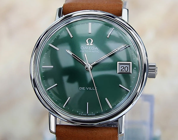 Omega DeVille Cal 1002 Auto Swiss 35mm Men's 1970 Watch